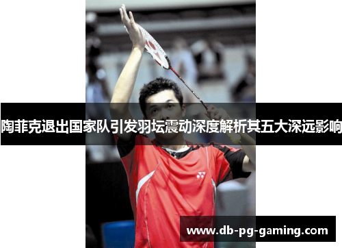 陶菲克退出国家队引发羽坛震动深度解析其五大深远影响 陶菲克退出国家队引发羽坛震动深度解析其五大深远影响